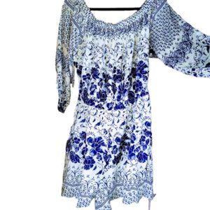 Off The Shoulder Peasant style Romper